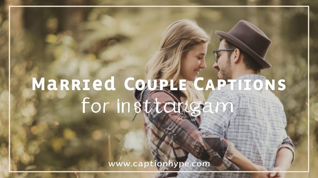 married couple captions for instagram