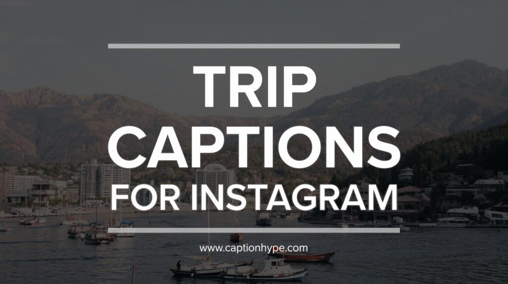 tour captions for instagram